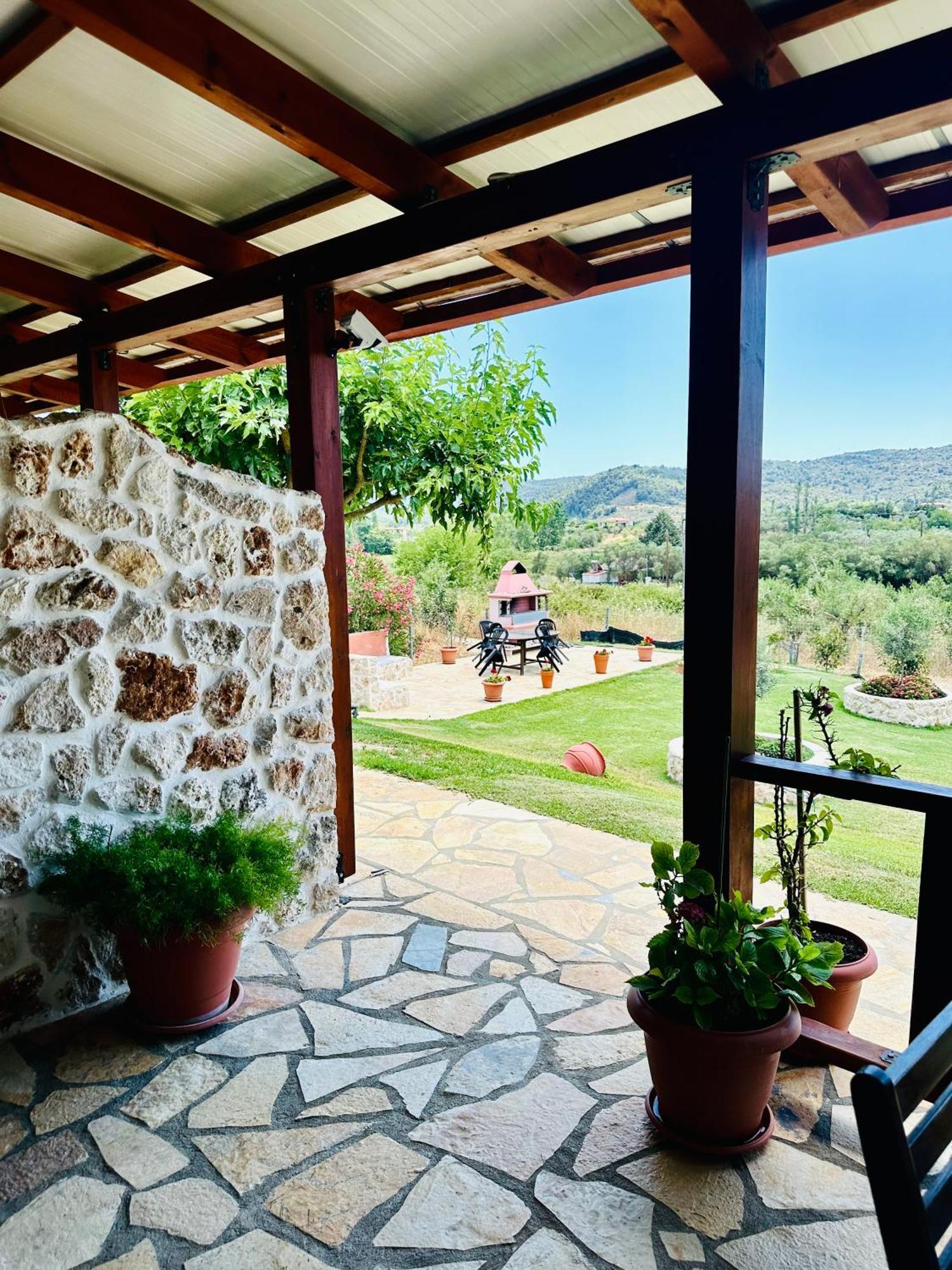 Ktima Panagias Villa ออร์โมส ปานากีอาส ภายนอก รูปภาพ